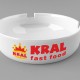 Kül Tablası Üzerine Logo Baskı, Promosyon Ürünleri - Kral Fast Food