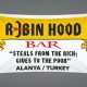 Bar Afiş Tasarımı - Robin Hood Club Alanya - Antalya