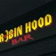 Işıklı Kutu Harf Tabela - Robin Hood Bar
