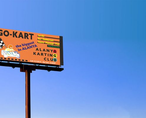 Yol Kenarı Totem Tabela