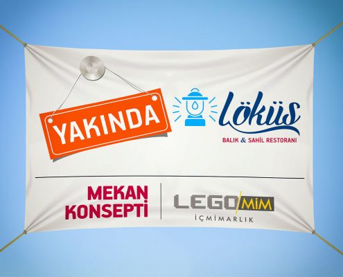 Bez Afişi Tasarımı - Löküs Balık Sahil Restaurant