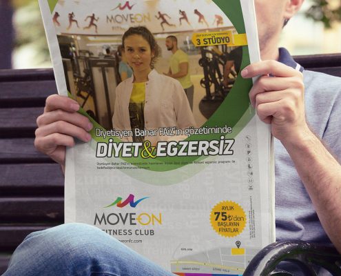 Tam Sayfa Gazete İlanı - Move On Fitness Club
