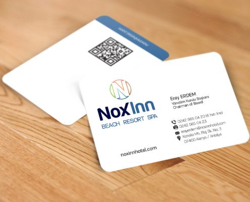 Otel Kartvizit Tasarımı - Noxinn Beach Resort Spa