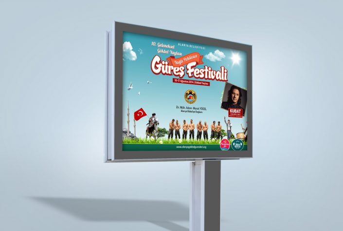 Festival Reklam Kampanyası - Gökbel Yaylası Yağlı Pehlivan Güreşleri