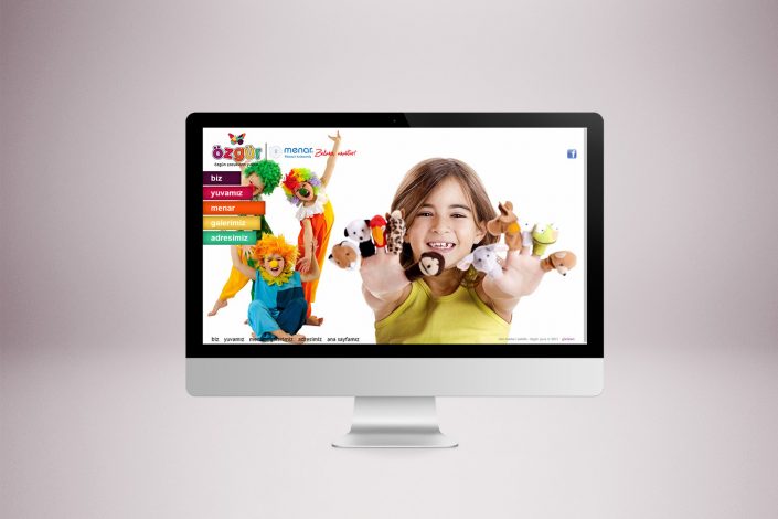 Kreş Web Sitesi Tasarımı - Özgür Çocuk Kulübü
