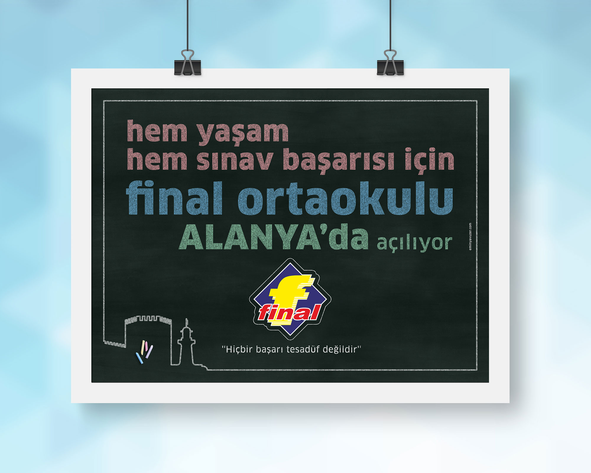 Lansman, Tanıtım Kampanyası - Final Eğitim Kurumları | Kreatif İşler
